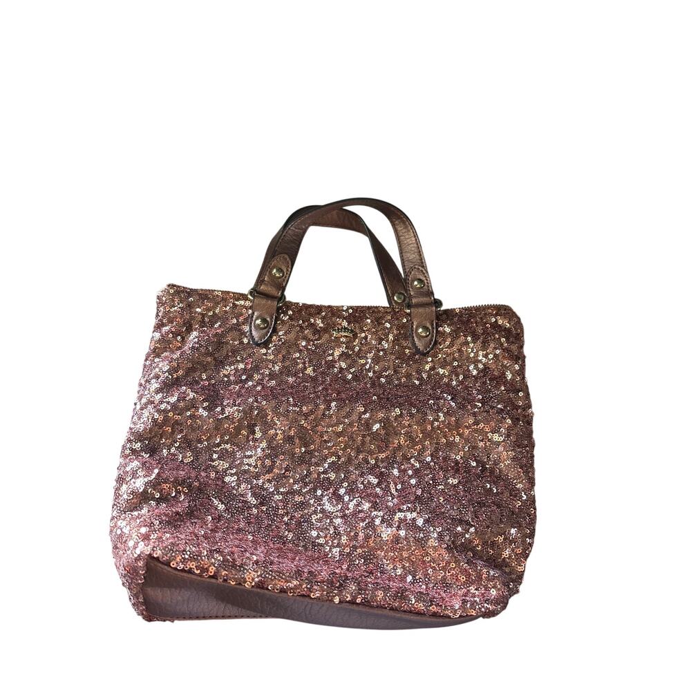 Juicy Couture gold sequined bag